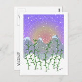 Carte postale Bamboo Winter (Devant / Derrière)