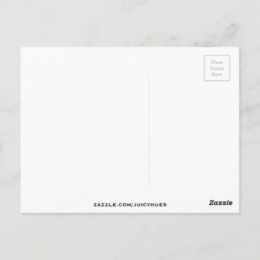 Carte Postale Bamboo Zen design japonais (Dos)