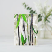 Carte Postale Bambou (Debout devant)