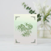 Carte postale Bambou (Debout devant)