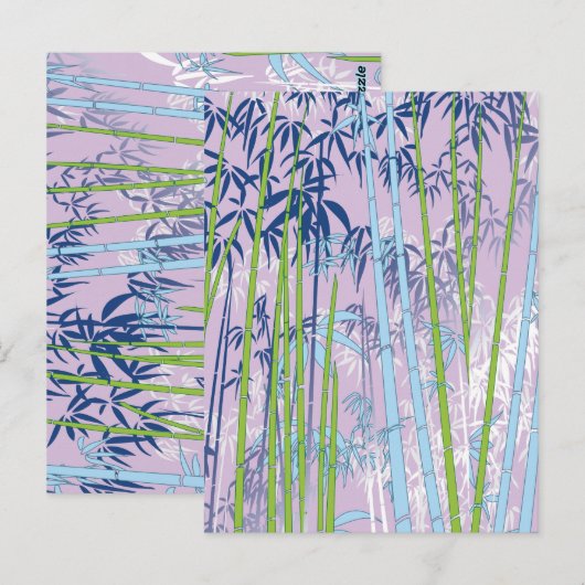 Carte Postale Bambou (Devant / Derrière)