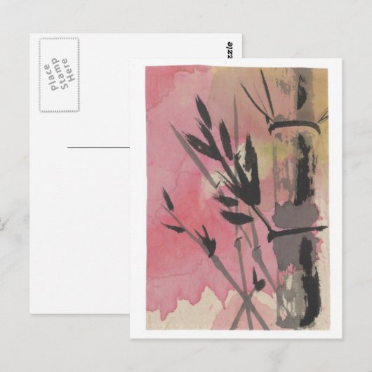 Carte postale Bambou (Devant / Derrière)