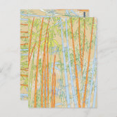 Carte Postale Bambou 2 (Devant / Derrière)