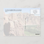 Carte Postale Bamyan, province de Bamyan, Afghanistan (Dos)