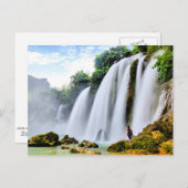 Carte Postale Ban Gloc Waterfall, Vietnam (Devant / Derrière)