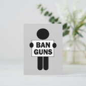 Carte Postale Ban Guns (Debout devant)