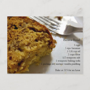Carte Postale Banana Bread