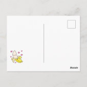 Carte postale Banana Cute Kids Valentine's Day Kaw (Dos)