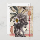 Carte Postale Banana Lady (Devant / Derrière)