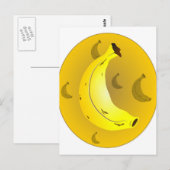 Carte Postale Banane (Devant / Derrière)
