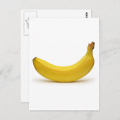 Carte Postale banane (Devant / Derrière)