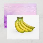 Carte Postale Banane (Devant / Derrière)