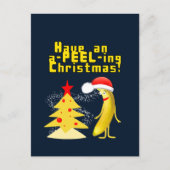 Carte Postale Banane de Noël (Devant)