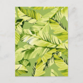 Carte Postale Banane Feuille 5 (Devant)