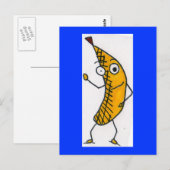 CARTE POSTALE BANANE JOYEUSE (Devant / Derrière)