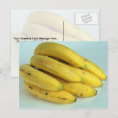 Carte Postale Bananes (Devant / Derrière)