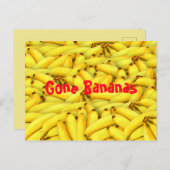 Carte Postale Bananes allées (Devant / Derrière)