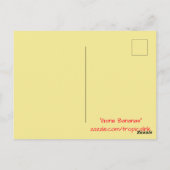 Carte Postale Bananes allées (Dos)