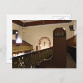 Carte Postale banc chorale (Devant / Derrière)