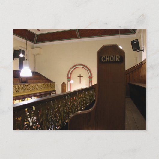 Carte Postale banc chorale (Devant)