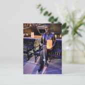 Carte Postale banc de subvention de galena luminaria (Debout devant)