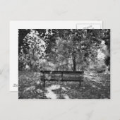 Carte Postale Banc public (Devant / Derrière)