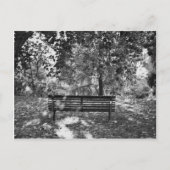 Carte Postale Banc public (Devant)