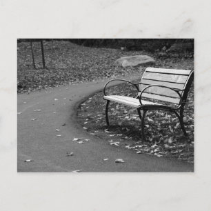 Carte Postale Banc sur la promenade