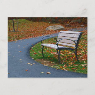 Carte Postale Banc sur la promenade 2