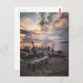 Carte Postale Banc vide (Devant / Derrière)