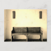 Carte Postale Banc vintage (Devant)