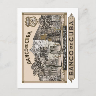 CARTE POSTALE BANCO DE CUBA