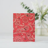 Carte Postale Bandana rouge (Debout devant)