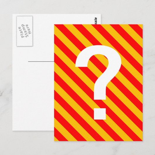 Carte Postale Bande (Devant / Derrière)