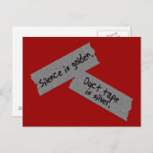 Carte postale Bande (Devant / Derrière)