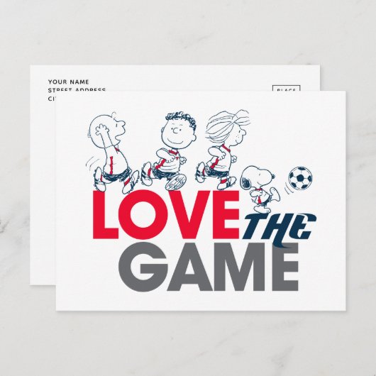 Carte Postale Bande à Pnuts - Aimez Le Jeu (Devant / Derrière)
