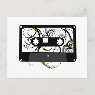 Carte Postale Bande Cassette