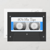 Carte Postale Bande Cassette (Devant / Derrière)