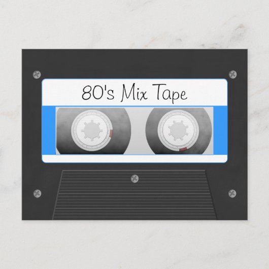 Carte Postale Bande Cassette (Devant)