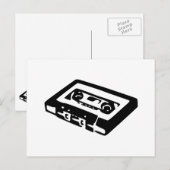 Carte Postale Bande Cassette (Devant / Derrière)
