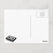 Carte Postale Bande Cassette (Dos)