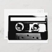 Carte Postale Bande Cassette (Devant / Derrière)