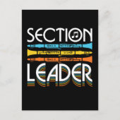 Carte Postale Bande chef de section Clarinet (Devant)