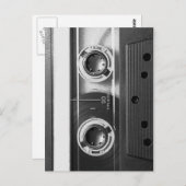 Carte Postale Bande Compact Cassette (Devant / Derrière)