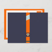 Carte Postale bande d'amour rétro (Devant / Derrière)