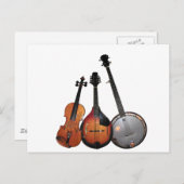 Carte Postale Bande de Bluegrass (Devant / Derrière)