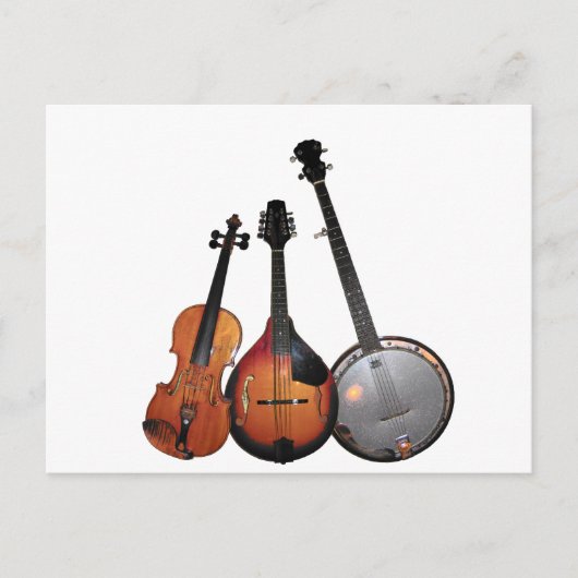 Carte Postale Bande de Bluegrass (Devant)