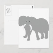 Carte Postale bande dessinée (Devant / Derrière)