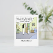 Carte Postale Bande dessinée drôle "de mamans de marqueur" (Debout devant)