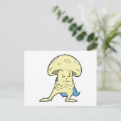 Carte Postale bande dessinée du champignon des champignons des s (Debout devant)